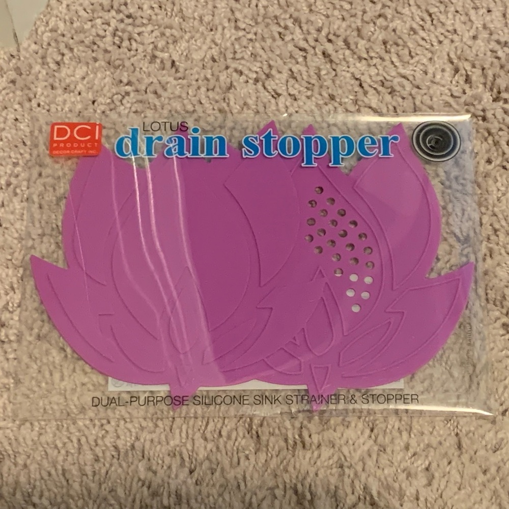 🌻FREE w/ Purchase - Travel Drain Stopper